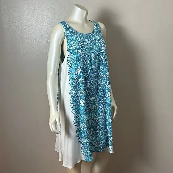 Lilly Pulitzer Women's Resort White Tipsy Tusk Sleeveless Dress l XL extra large - Picture 2 of 9